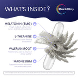 PurePlay Melatonin Complex Sleep Supplement capsule close-up
