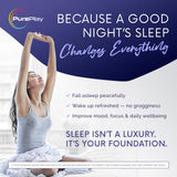 PurePlay Melatonin Complex Sleep Supplement on a wooden table