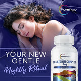 PurePlay Melatonin Complex Sleep Supplement packaging