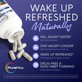PurePlay Melatonin Complex Sleep Supplement side view