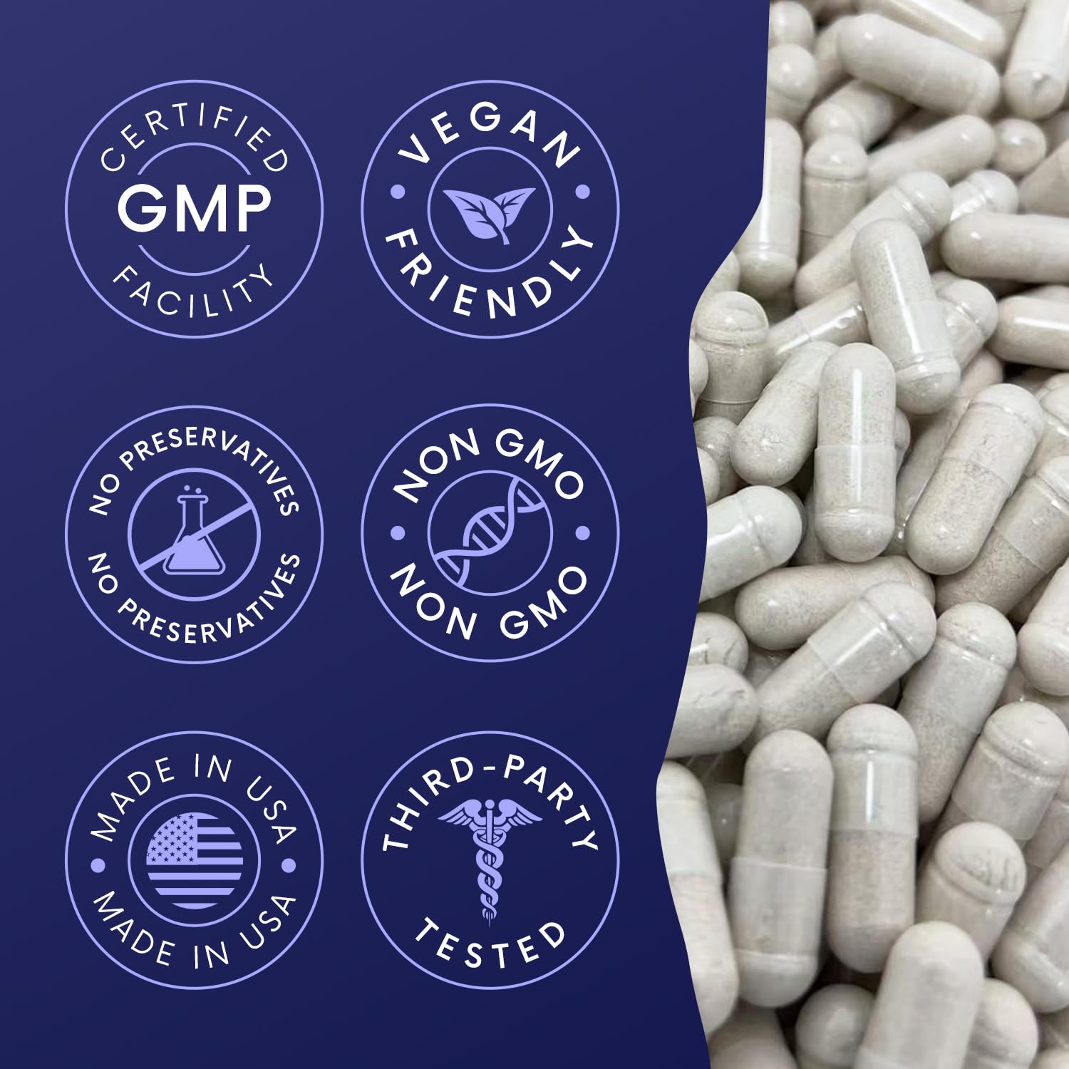 PurePlay Melatonin Complex Sleep Supplement with a glass of water