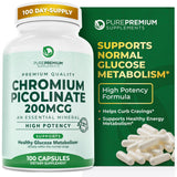 PurePremium Chromium Picolinate Supplement front view