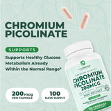 PurePremium Chromium Picolinate Supplement side view