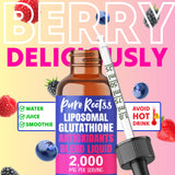 PureRootss L-Glutathione drops in a lifestyle setting