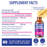 PureRootss L-Glutathione drops with antioxidant ingredients