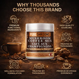 PureShrooms Mind & Body Instant Coffee lifestyle scene