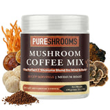 PureShrooms Perfect 7 Instant Coffee front view packaging