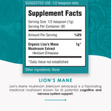 Purest Mushrooms Lion's Mane Mushroom Powder packaging