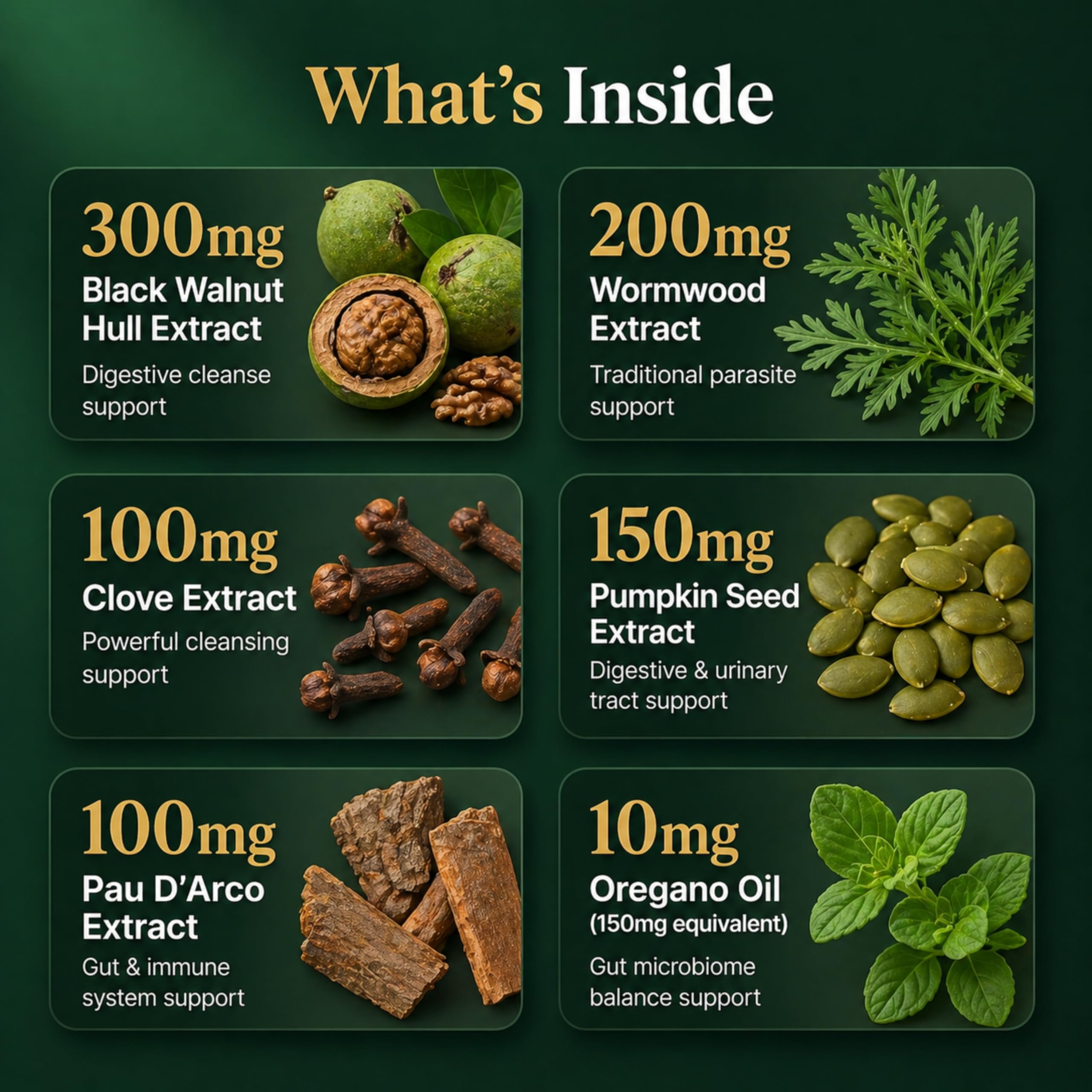PURETREX Herbal Cleanse Drops packaging side view