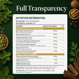PURETREX Herbal Cleanse Drops with fresh herbs