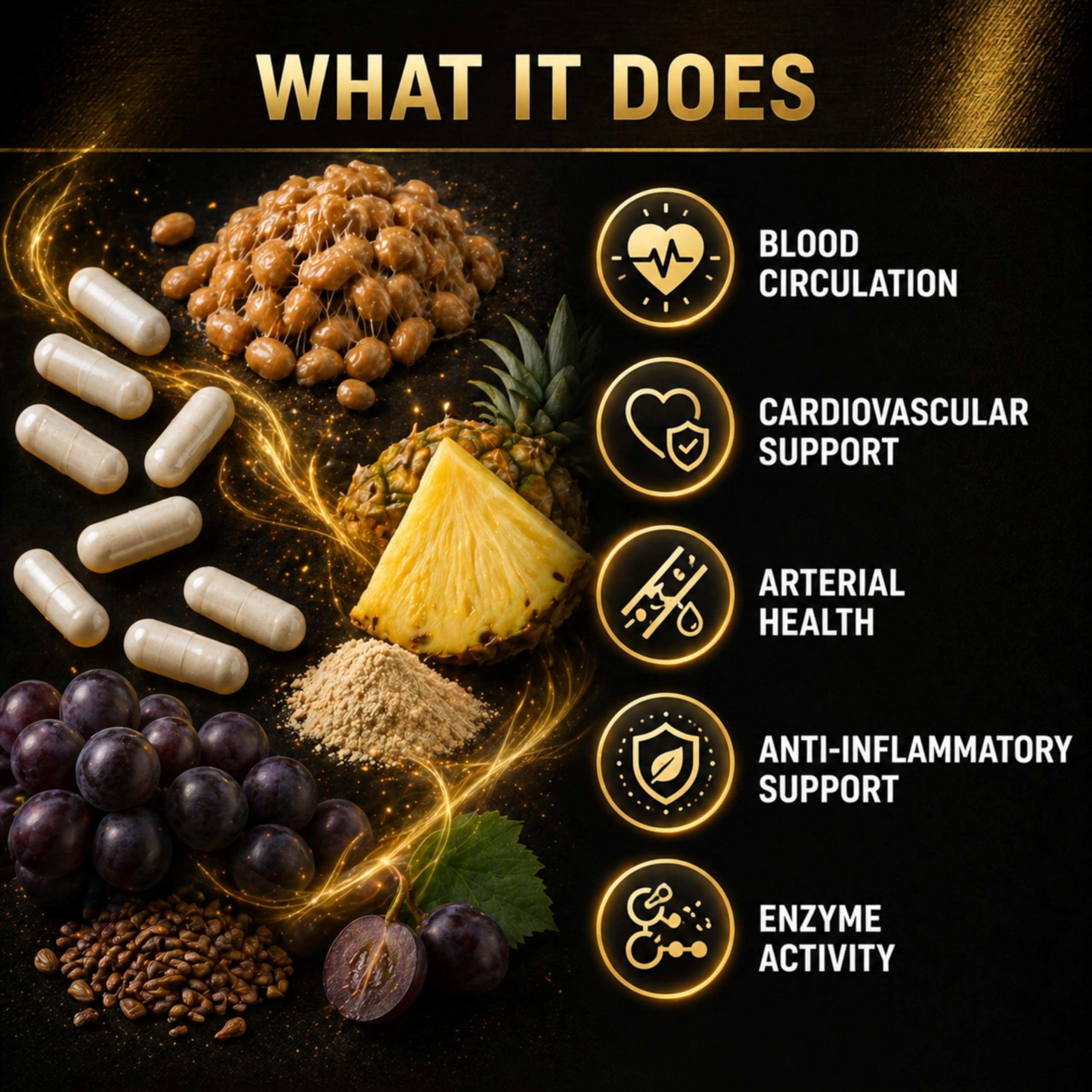 PURETREX Multi-Enzymes Supplement capsule close-up