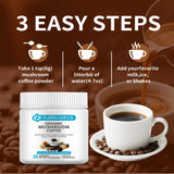 Pureverve 10 Mushroom Coffee Blend lifestyle shot