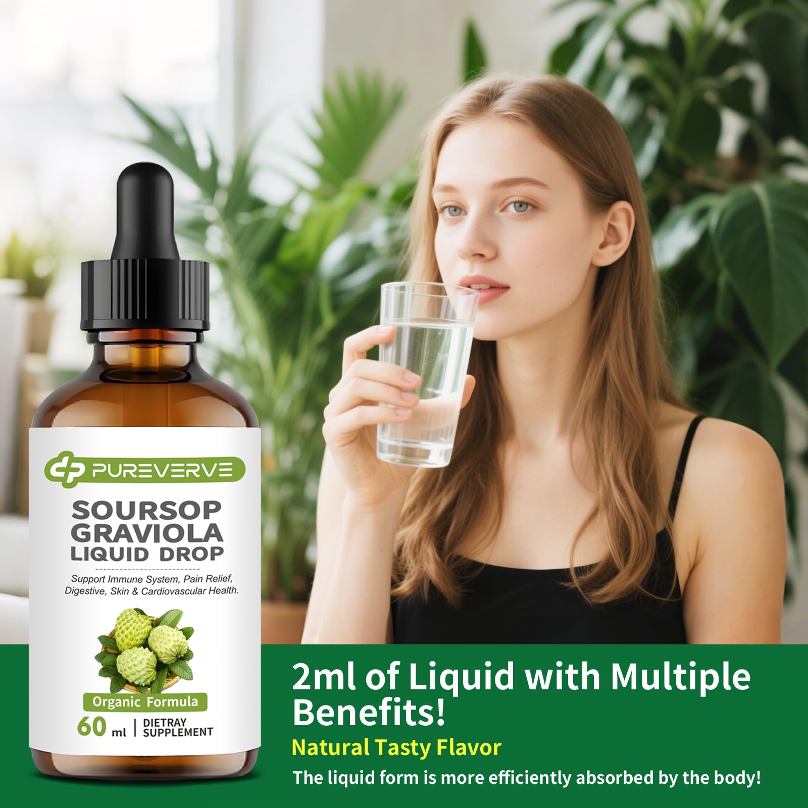 Pureverve Liquid Vitamin Drops 141g product overview