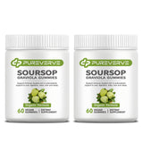 Pureverve Soursop Leaf Extract Gummies front view with packaging