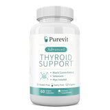 Purevit Thyroid Support Supplement 65g front view