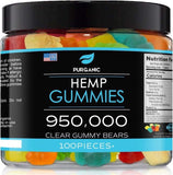 Purganic Gummy Bears 100 count packaging front view