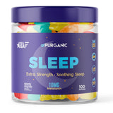 Purganic Melatonin Gummies 100 Count front view