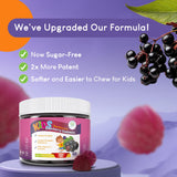 Purify Life Elderberry Gummies for Kids gummy close-up