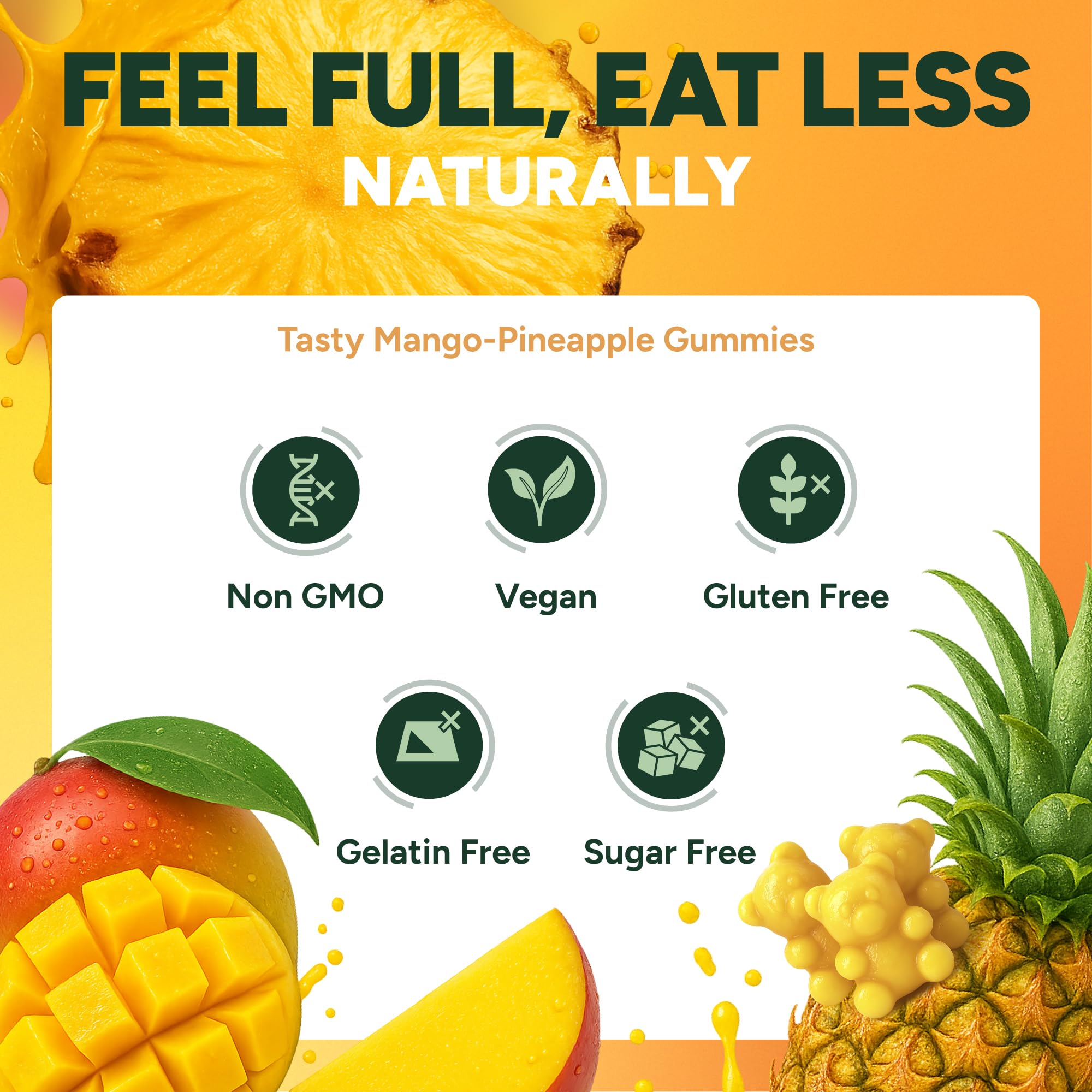 Purify Life Garcinia Cambogia Gummies in a bowl for display