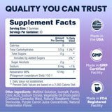 Purify Life Resveratrol Gummies packaging on a kitchen counter