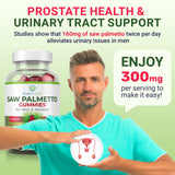 Purify Life Saw Palmetto Gummies back view with nutritional information