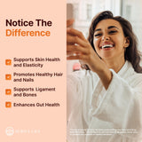 Purify Life Shuddha Guggulu Collagen Gummies gummies in hand