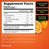 Purify Life Sugar-Free Pumpkin Seed Oil Gummies with ingredients