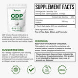 Purisure CDP Choline Powder 50g resealable bag