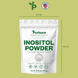Purisure Inositol Powder 250g side view
