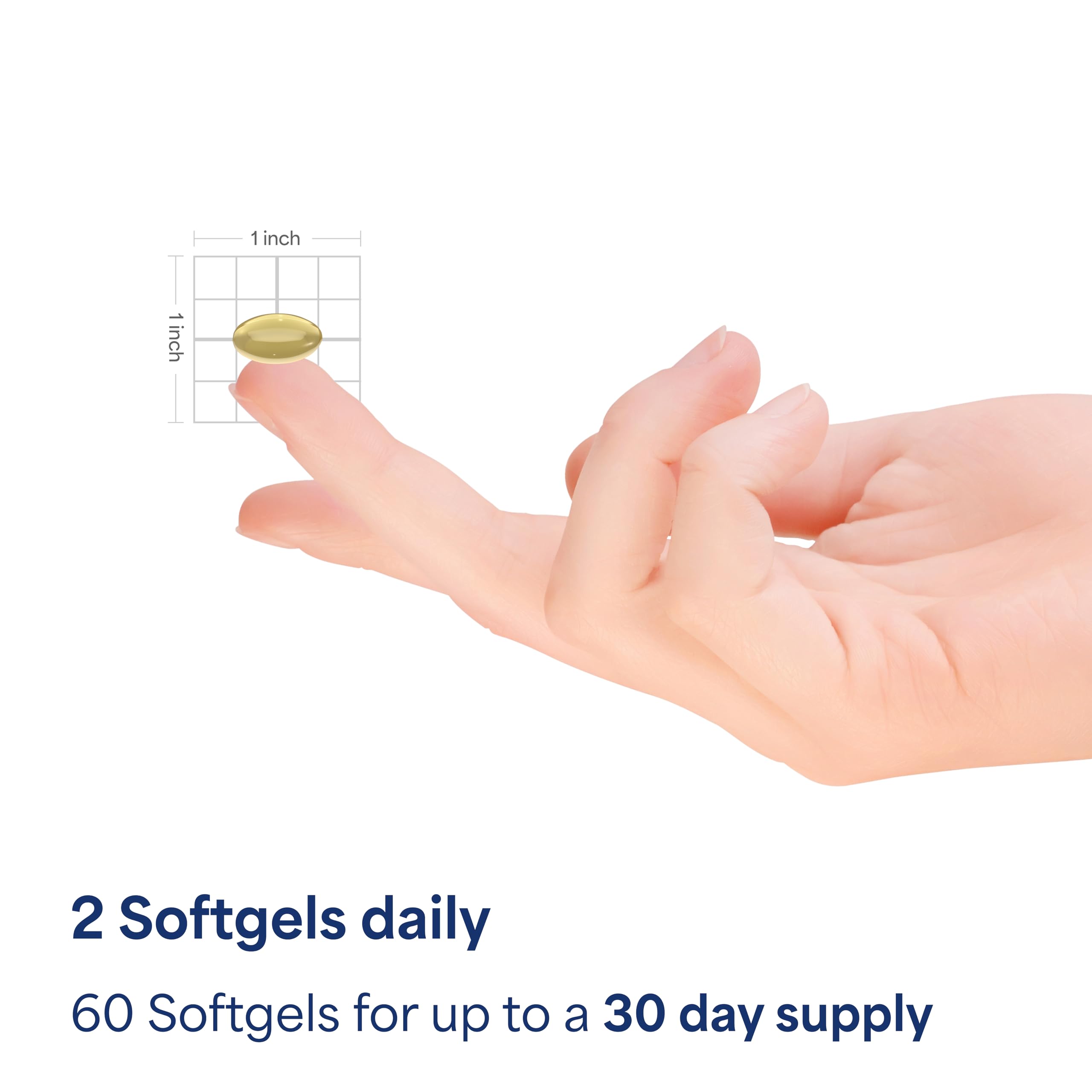Puritan's Pride All in One Omega 60 Softgels on a table