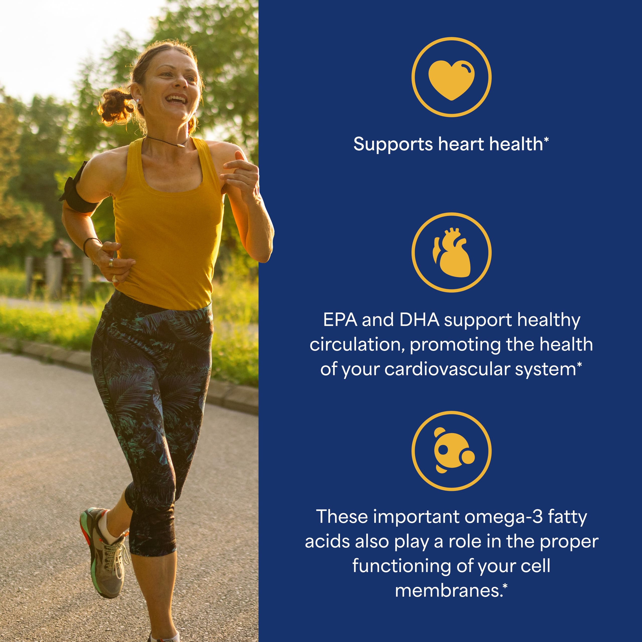 Puritan's Pride All in One Omega 60 Softgels packaging