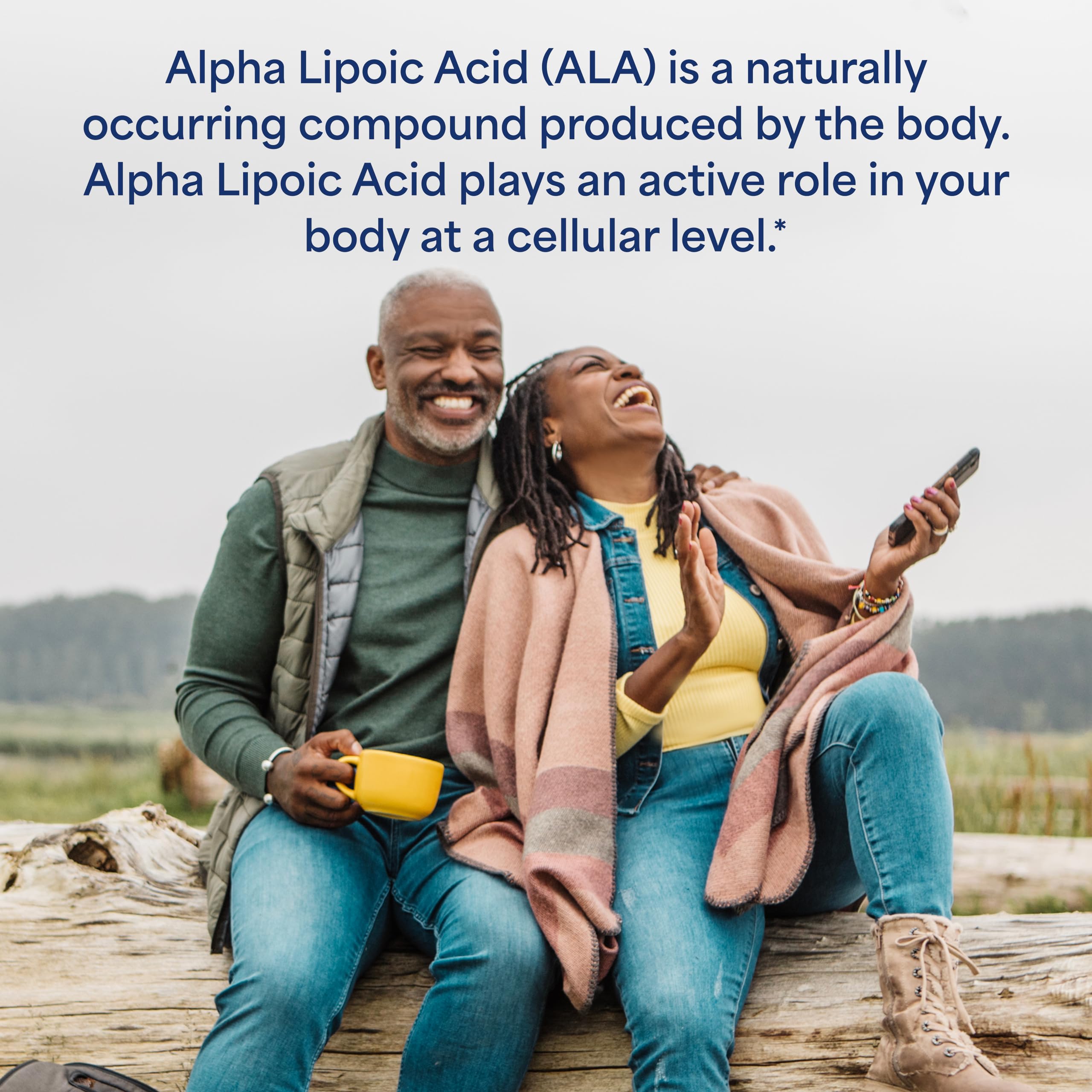 Puritan's Pride Alpha Lipoic Acid 300mg softgels back of bottle