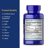 Puritan's Pride Chondroitin 80 caplets with a measuring spoon