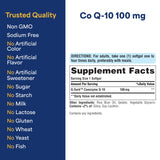 Puritan's Pride Co Q-10 100mg Softgels opened bottle