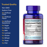 Puritan's Pride Co Q-10 200mg Softgels nutritional facts