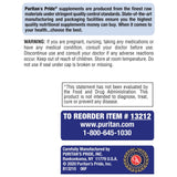 Puritan's Pride Coral Calcium bottle on a kitchen counter