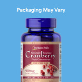 Puritan's Pride Cranberry Concentrate 120 capsules bottle