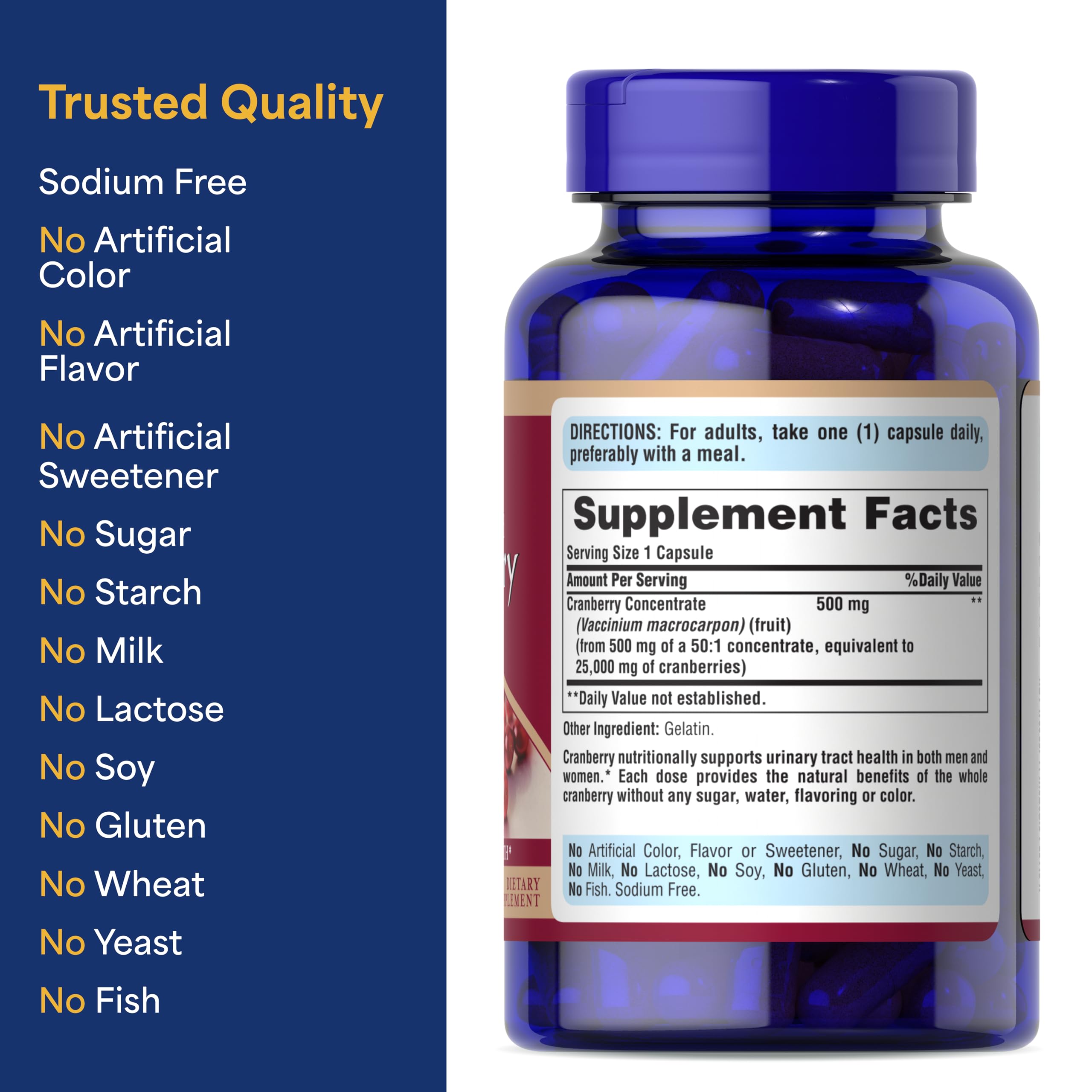 Puritan's Pride Cranberry Concentrate lifestyle scene