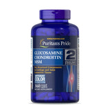 Puritan's Pride Glucosamine Chondroitin MSM 1500mg 360 caplets front view