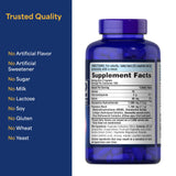 Puritan's Pride Glucosamine Chondroitin MSM 1500mg bottle with caplets