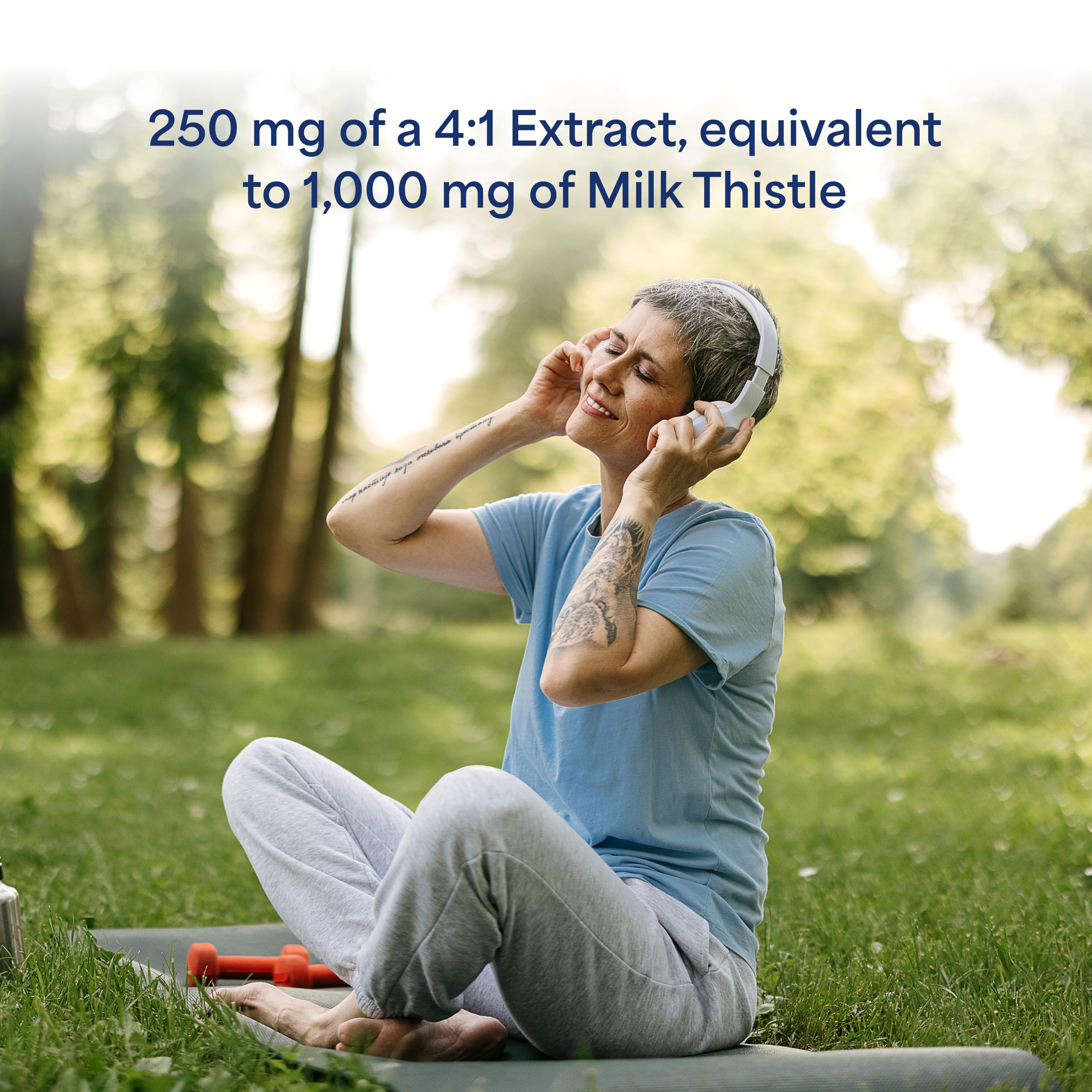 Puritan's Pride Milk Thistle 250mg softgel close-up
