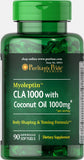 Puritan's Pride Myoleptin CLA 90 softgels packaging front view