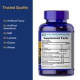 Puritan's Pride Neuro-PS® Gold softgels in hand