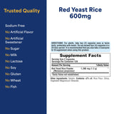 Puritan's Pride Red Yeast Rice 240 capsules close-up