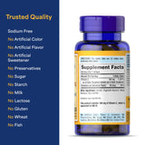 Puritan's Pride Vitamin E with Selenium bottle top view