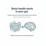 Purity Labs Brain Upgrade Supplement capsules in a clear container