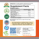 Purity Labs Organic Turmeric Curcumin Supplement bottle with label