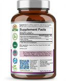 Purity Labs Trans Resveratrol Antioxidant Supplement with a measuring spoon