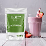 Purity Natural Beauty He Shou Wu Organic Powder 375g packaging