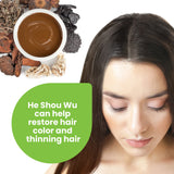 Purity Natural Beauty He Shou Wu Organic Powder 375g side view